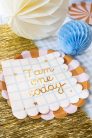 Napkins I am one today Teddy Bear, beige, 33x33 cm (1 pkt / 12 pc.)