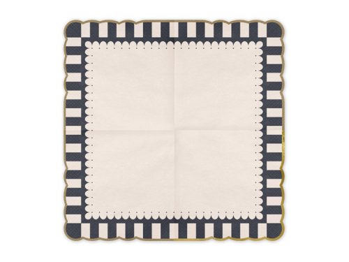 Gold Edge szalvéta, 33x33, mix (1 db / 12 db)