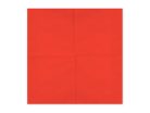 Piros papírszalvéta 33x33 cm, 20 db/csomag – dekorációhoz