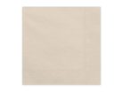 Bézs papír szalvéta 33x33 cm, 20 db/csomag