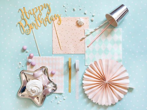 Pöttyös szalvéták, 33x33 cm (1 db / 20 db)