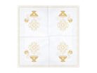 Napkins Holy Baptism, 33x33cm, gold (1 pkt / 20 pc.)