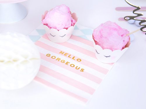 Szalvéták Yummy - Hello Gorgeous, világos rózsaszín, 33x33cm (1 db / 20 db.)