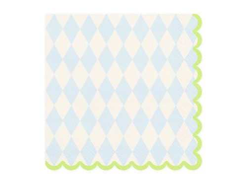 Szalvéták Rombuszok, mix, 33x33 cm (1 db / 20 db)