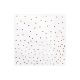 Pöttyös szalvéták, fehér, 33x33cm (1 db / 20 db)