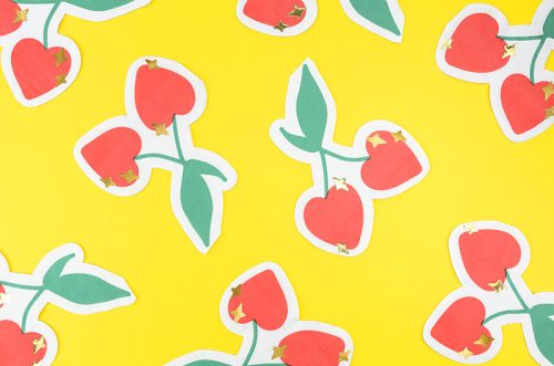 Szalvéták Cseresznye, mix, 13,5x16cm (1 db / 20 db.)