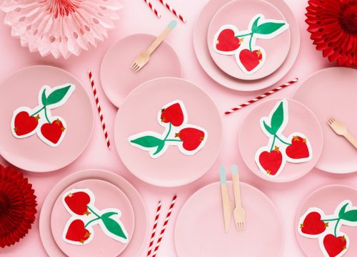 Szalvéták Cseresznye, mix, 13,5x16cm (1 db / 20 db.)