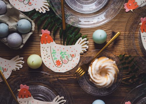 Napkins Hen, mix, 16x13 cm (1 pkt / 20 pc.)