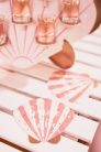 Szalvéták Seashell Bride to be, rózsaszín, 13,5x13 cm (1 db / 20 db)