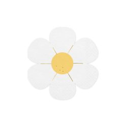Szalvéták Daisy, 16x16,5 cm, mix (1 pkt / 12 db.)