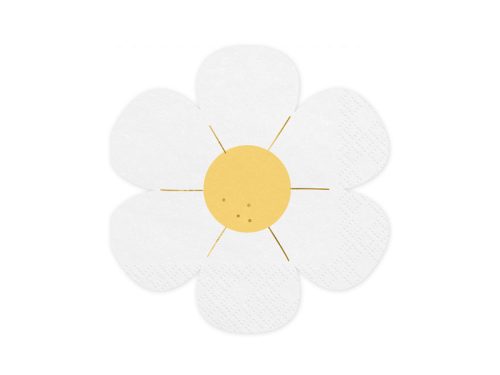 Szalvéták Daisy, 16x16,5 cm, mix (1 pkt / 12 db.)
