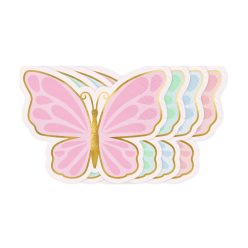 Butterfly Napkins, Mix, 16x12 cm (1 pkt / 12 pc.)
