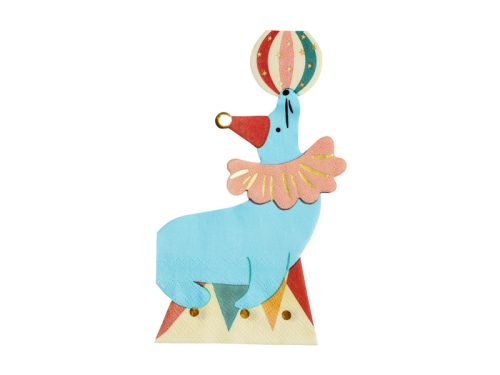 Szalvéták Seal, 11 x 17 cm, mix (1 pkt / 12 db.)