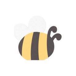 Szalvéták Bee, mix, 16x15 cm (1 db / 12 db)