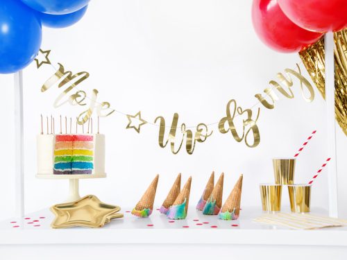 Papírszívószálak, piros, 19,5 cm (1 db / 10 db)