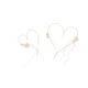 Rattan hearts with posies, cream (1 pkt / 2 pc.)