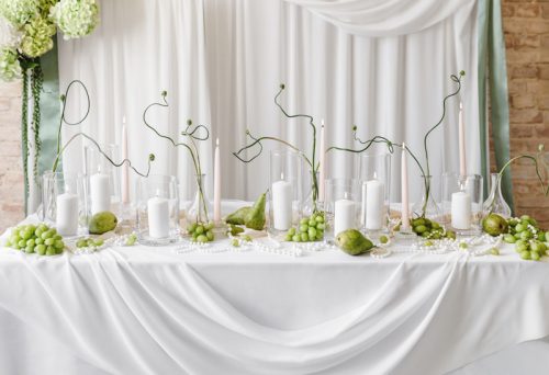 Üvegcső gyertyákhoz, 10x23cm