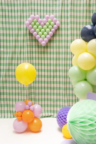 Léggömb állvány, 72 cm