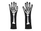 Glow in the Dark Gloves, fekete, S/M méret