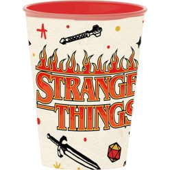 Stranger Things Upside Down pohár, műanyag 260 ml