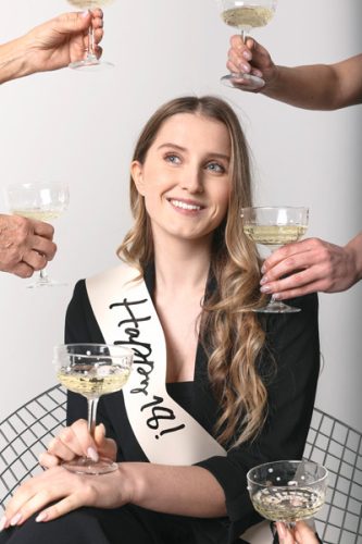 Happy 18 Sárga, krémszínű, 76 cm