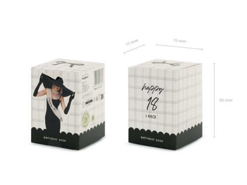 Happy 18 Sárga, krémszínű, 76 cm