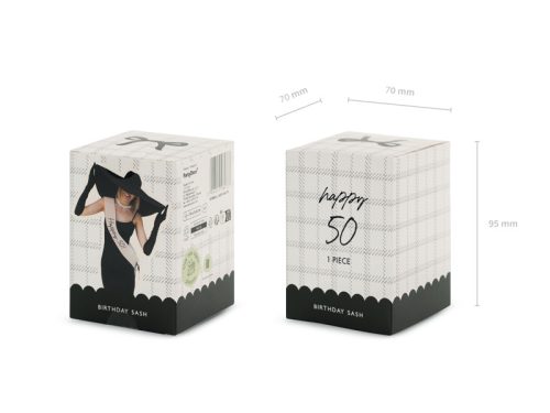 Happy 50 Sík, krém, 76 cm