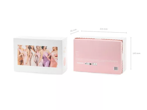 Vállszalag Bride to be & Bridesmaid, mix, 76cm (1 cs/ 6 db.)