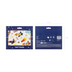   Ideiglenes tetoválások Repülőgépek, mix (1 pkt / 11 db.)