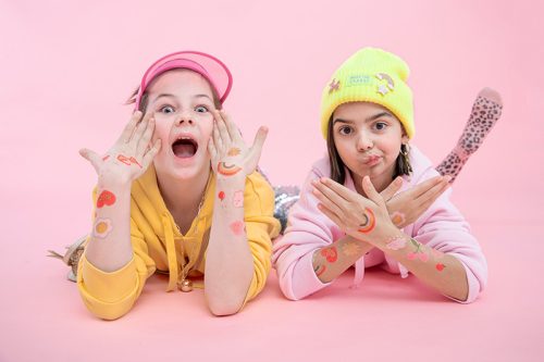 Ideiglenes tetoválások Daisy, mix (1 pkt / 14 db.)