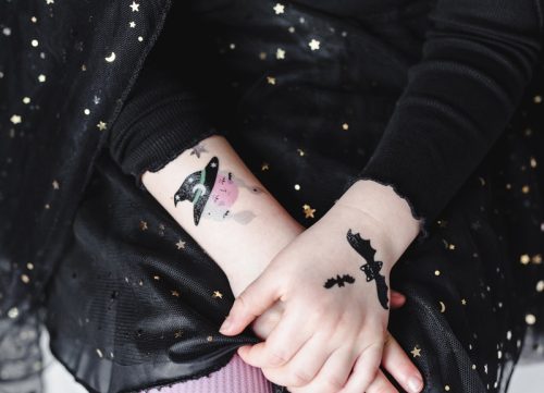 Ideiglenes tetoválás Halloween, mix (1 db / 20 db)