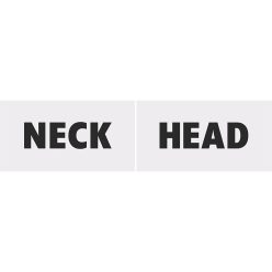 Vicces táblák Head & Neck (1 db / 2 db)