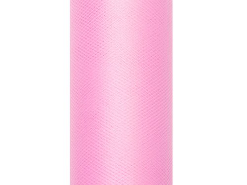 Tulle Plain, light pink, 0.15 x 9m (1 pc. / 9 lm)