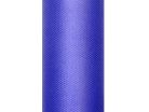 Tüll egyszínű, sötétkék, 0,3 x 9 m