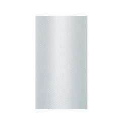 Tüll egyszínű, szürke, 0,3 x 9 m