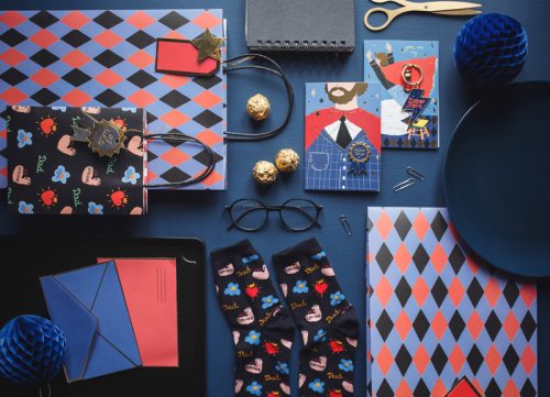 Ajándéktáska #1 Apa, mix, 8x14x18 cm