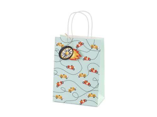 Gift bag Cars, 10.5x18x25  cm, mix