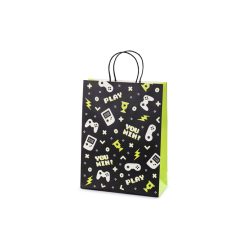 Ajándéktáska Gamepad, 10x24x32 cm, mix