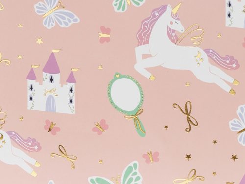 Gift bag Unicorns, 24 x 10 x 32 cm, mix