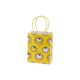 Minion mintás papír ajándéktasak szett, sárga, 6 db, 12x15,5x6 cm