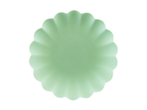 Műanyag tányérok Fodor, 22 x 22 cm, zsálya (1 pkt / 4 db.)