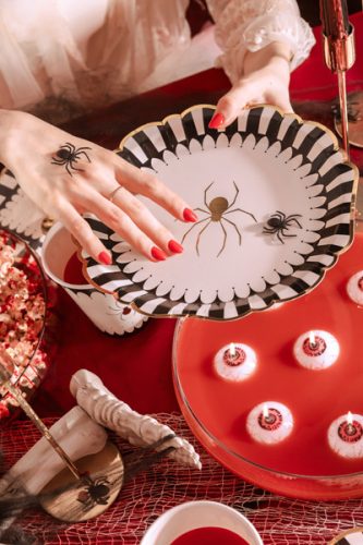 Spider tányérok, 23 cm, mix (1 pkt / 6 db.)