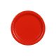 Piros papírtányér 23 cm, 6 darabos csomag