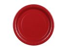 Sötétvörös papírtányérok 23 cm, 6 darabos csomag