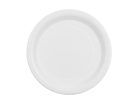 Fehér papírtányér, 23 cm átmérő, 6 darabos csomag