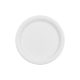Fehér papírtányér, 23 cm átmérő, 6 darabos csomag