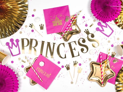 Papírtányérok csillag, arany, 18cm (1 db / 6 db.)