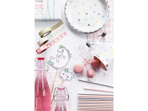 Tányérok Unicorn - Stars, 18 cm (1 pkt / 6 db.)