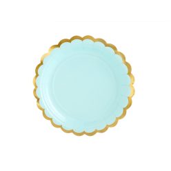 Tányérok, menta, 18cm (1 db / 6 db.)