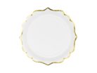 Tányérok, fehér, 18,5 cm (1 pkt / 6 db.)